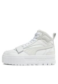 Puma Sneakersy Mayze Mid PRM Wns 393083 02 Biały. Kolor: biały. Materiał: skóra #4