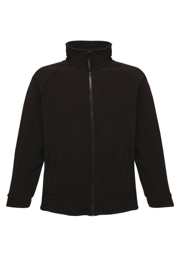 Regatta - Męski Polar Z Suwakiem Thor III. Kolor: czarny. Materiał: polar. Sezon: zima. Sport: turystyka piesza