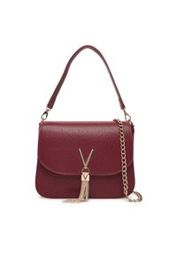 VALENTINO - Valentino Torebka Divina VBS1R404G Bordowy. Kolor: czerwony. Materiał: skórzane