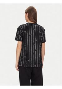 Karl Kani T-Shirt Signature Heart Pinstripe Os 61300126 Czarny Regular Fit. Kolor: czarny. Materiał: bawełna #4