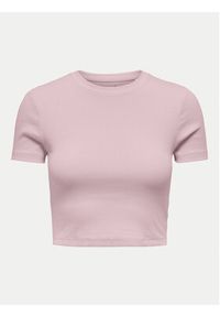 only - ONLY T-Shirt Betty 15311891 Fioletowy Regular Fit. Kolor: fioletowy. Materiał: bawełna #3