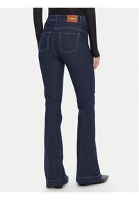 Rinascimento Jeansy CFC0125300003 Granatowy Flare Fit. Kolor: niebieski #4