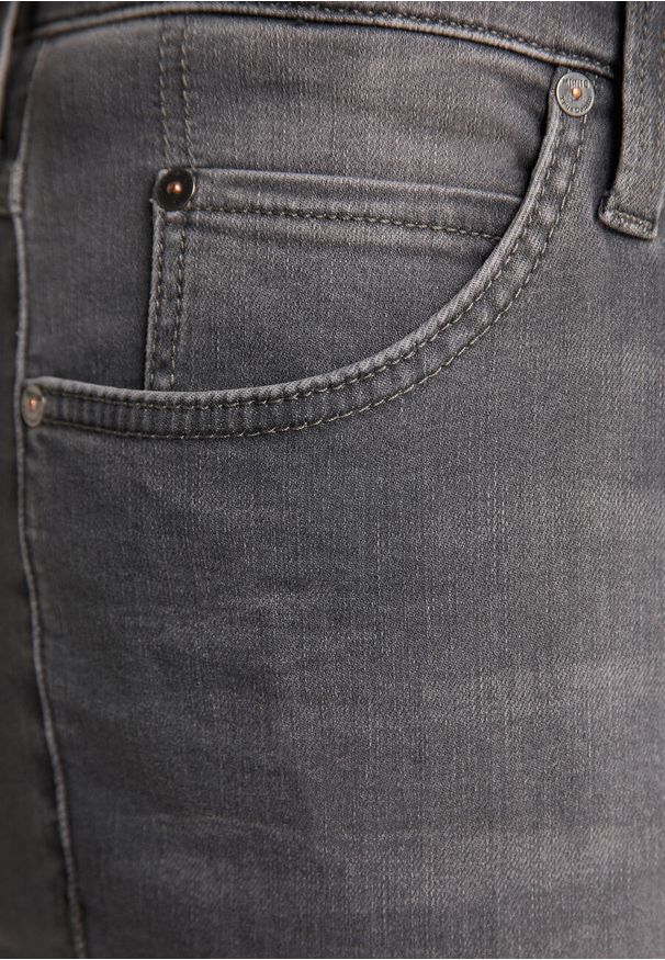 Mustang - MUSTANG MĘSKIE SPODNIE JEANSOWE TRAMPER TAPERED DENIM GREY 1011344 4500 883