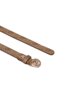 Guess Pasek Damski Noelle (Bg) Belts BW9161 P4320 Beżowy. Kolor: beżowy. Materiał: skóra
