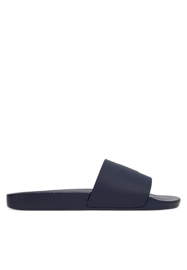 Klapki Polo Ralph Lauren. Kolor: niebieski