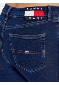 Tommy Jeans Jeansy Nora DW0DW16008 Granatowy Skinny Fit. Kolor: niebieski