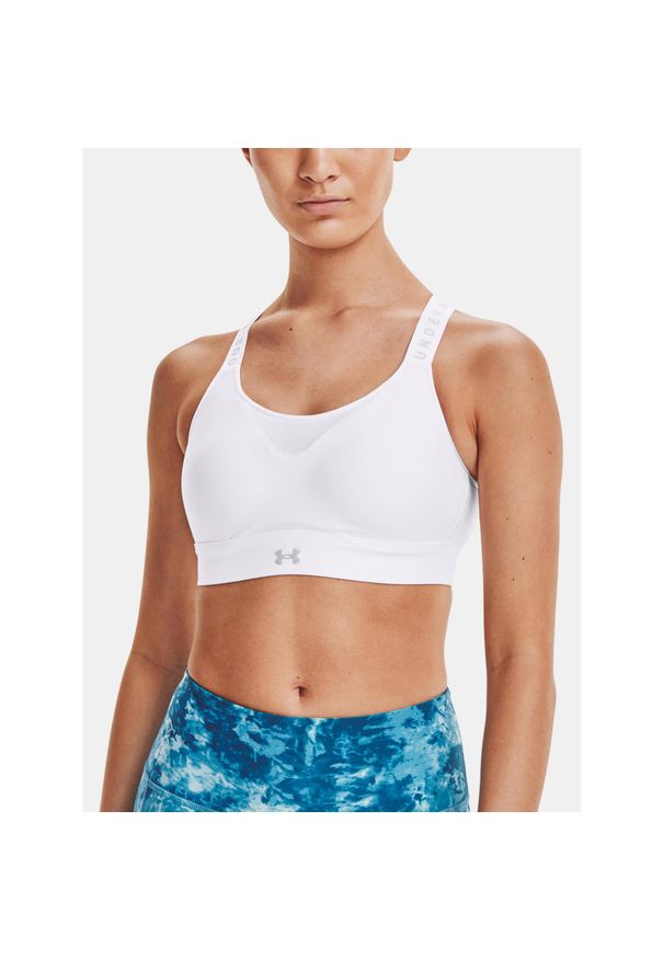 Stanik fitness cardio Under Armour Infinity High. Kolor: czarny. Sport: fitness