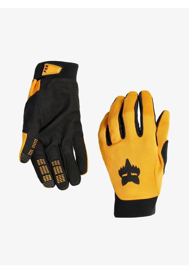 FOX - Rękawiczki rowerowe męskie Fox Ranger Glove. Kolor: żółty