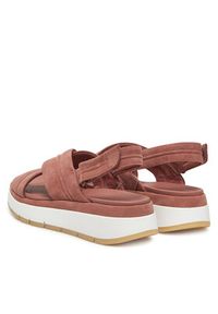 Clarks Sandały Tuscan Cross 26181471 Różowy. Kolor: różowy. Materiał: skóra, zamsz #5