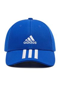 Adidas - adidas Czapka z daszkiem Bball 3S Cap Ct GS2080 Niebieski. Kolor: niebieski. Materiał: materiał