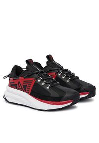 EA7 Emporio Armani Sneakersy 7X000352 AF18833 MZ151 Czarny. Kolor: czarny. Materiał: materiał #2
