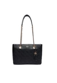 Guess Torebka Tisha HWPD77 64230 Czarny. Kolor: czarny. Materiał: skórzane #6
