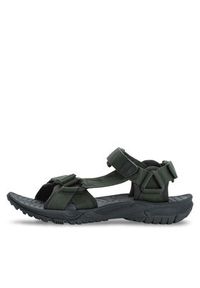 Jack Wolfskin Sandały Lakewood Ride Sandal M 4019021 Khaki. Kolor: brązowy. Materiał: materiał #5