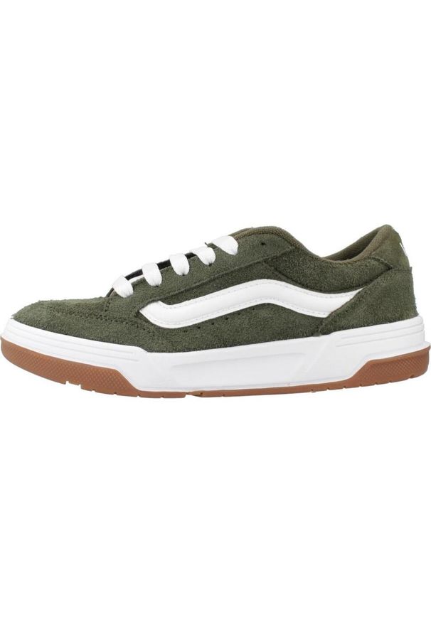 Vans - Buty VANS HYLANE Zielony. Okazja: na co dzień. Kolor: zielony. Materiał: tkanina