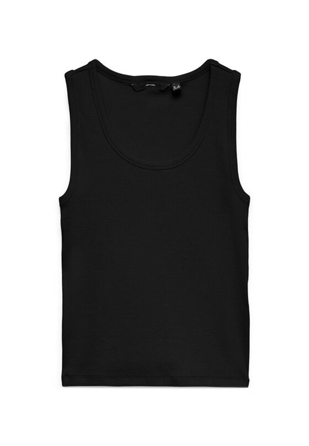 Vero Moda Top Chole 10344951 Czarny Regular Fit. Kolor: czarny. Materiał: bawełna