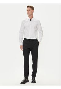 Hugo - HUGO Koszula Elisha02 50544910 Biały Extra Slim Fit. Kolor: biały. Materiał: bawełna