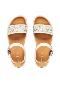 Geox Sandały D Xand 2.1S D65SZC 09B11 C1122 Écru. Materiał: skóra #7