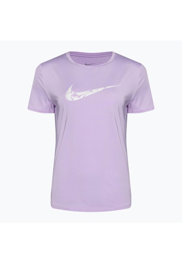 Koszulka damska Nike One Swoosh. Kolor: różowy, fioletowy, wielokolorowy