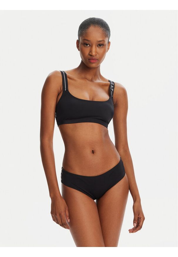 EA7 Emporio Armani Bikini 7W000293 AF12213 UC001 Czarny. Kolor: czarny. Materiał: syntetyk