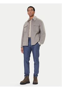 Mustang Chinosy Daytona 1017075 Niebieski Slim Fit. Kolor: niebieski. Materiał: bawełna #7