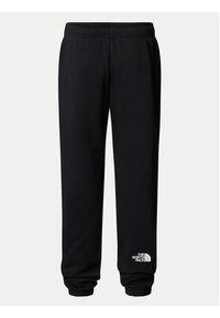 The North Face Spodnie dresowe NF0A8BHT Czarny Regular Fit. Kolor: czarny. Materiał: syntetyk, bawełna