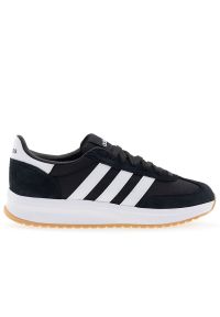 Adidas - Buty męskie adidas Run 70S IH8585 - czarne. Kolor: czarny. Materiał: zamsz, guma. Szerokość cholewki: normalna. Sport: bieganie