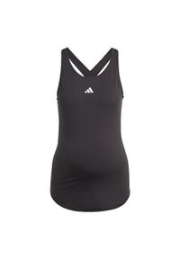 Adidas - AEROREADY Train Essentials Slim-Fit Tank Top (Maternity). Kolekcja: moda ciążowa. Kolor: wielokolorowy, czarny, biały. Materiał: materiał. Długość rękawa: bez rękawów