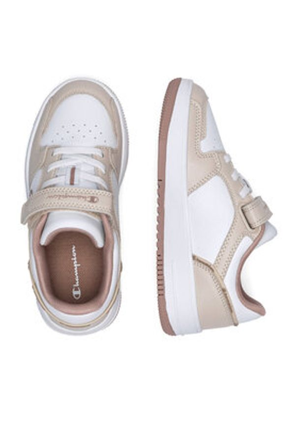 Champion Sneakersy RD18 2.0 G PS LOW S32497-YS085 Beżowy. Kolor: beżowy. Materiał: materiał