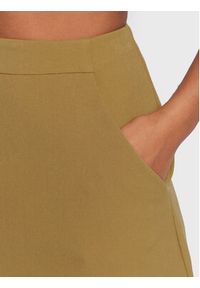 Moss Copenhagen Spódnica trapezowa Thalea 17125 Żółty Regular Fit. Kolor: żółty. Materiał: syntetyk #5