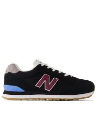 Buty New Balance ML515BU3 - czarne. Okazja: na co dzień. Kolor: czarny. Materiał: zamsz, syntetyk, materiał. Szerokość cholewki: normalna #1
