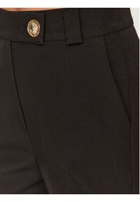 Maryley Spodnie materiałowe 23IB511/41BK Czarny Relaxed Fit. Kolor: czarny. Materiał: materiał, syntetyk #5