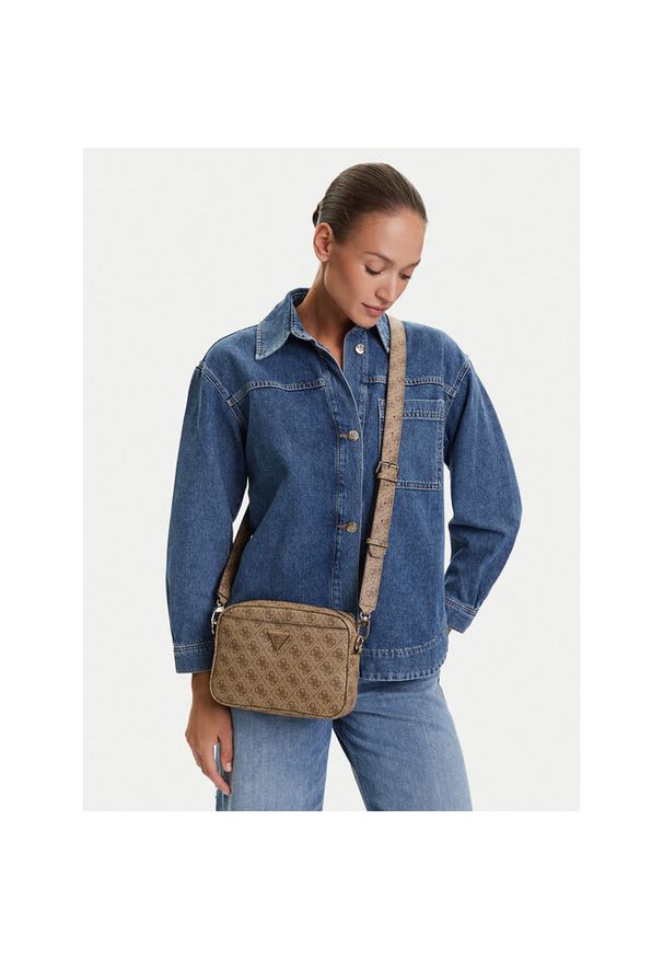 Torebka Guess. Kolor: beżowy