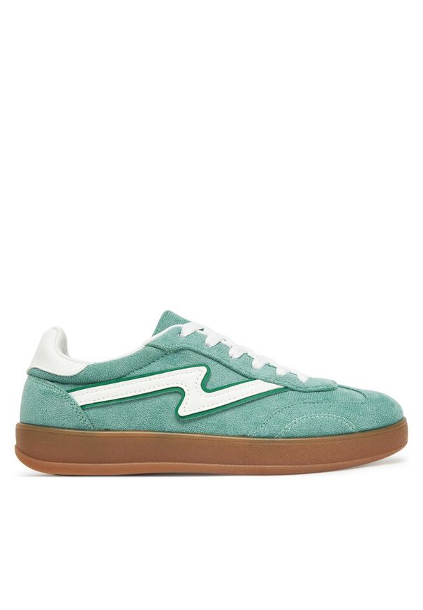Sneakersy DeeZee. Kolor: zielony