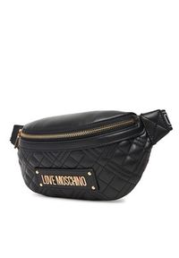 Love Moschino - LOVE MOSCHINO Saszetka nerka JC4003PP1NLA0000 Czarny. Kolor: czarny. Materiał: skóra