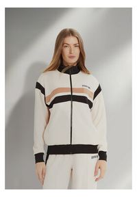 Guess Bluza V5RQ00 KCO72 Écru Regular Fit. Materiał: syntetyk #3
