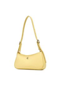 Calvin Klein Torebka Ck Small Shoulder Bag LV04F3170G Żółty. Kolor: żółty. Materiał: skórzane #3
