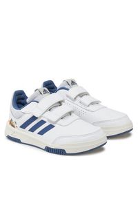 Adidas - adidas Sneakersy Disney Mickey Mouse Tensaur IH1193 Biały. Kolor: biały. Materiał: skóra. Wzór: motyw z bajki #3