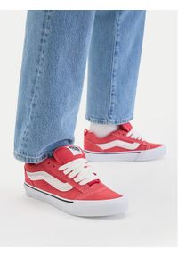 Vans Tenisówki Knu Skool VN000D22FO91 Różowy. Kolor: różowy. Materiał: skóra, zamsz #1