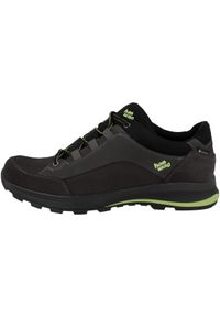 Hanwag - Wodoodporne buty turystyczne Banks Low GTX - brązowe. Okazja: na spacer. Kolor: wielokolorowy, szary, brązowy. Materiał: skóra. Sport: wspinaczka, turystyka piesza