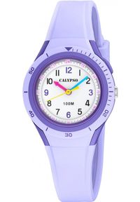 Calypso Zegarek dla dzieci Calypso K5856-3 fioletowy pasek. Kolor: fioletowy #1