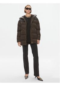 Pinko - PINKO Kurtka zimowa Client 101604 A11P Brązowy Regular Fit. Kolor: brązowy. Materiał: syntetyk. Sezon: zima #5
