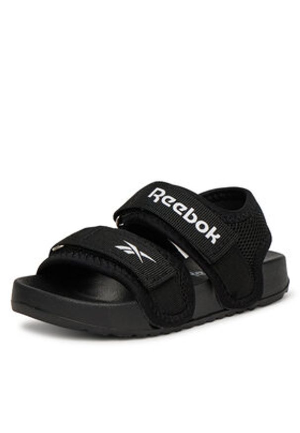 Reebok Sandały CP50-26023(III) Czarny. Kolor: czarny. Materiał: materiał