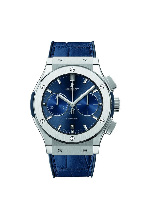 HUBLOT ZEGAREK CLASSIC FUSION 45 MM 521.NX.7170.LR. Materiał: skóra, guma. Styl: sportowy, elegancki, casual, klasyczny, biznesowy