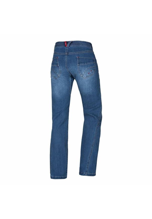 OCUN - Spodnie wspinaczkowe damskie Ocun Medea Jeans. Kolor: niebieski. Materiał: jeans. Sport: wspinaczka