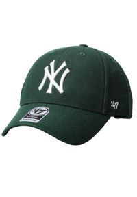 47 Brand - Czapka z daszkiem męska do baseball'u Brand 47 New York Yankees zielona. Kolor: zielony