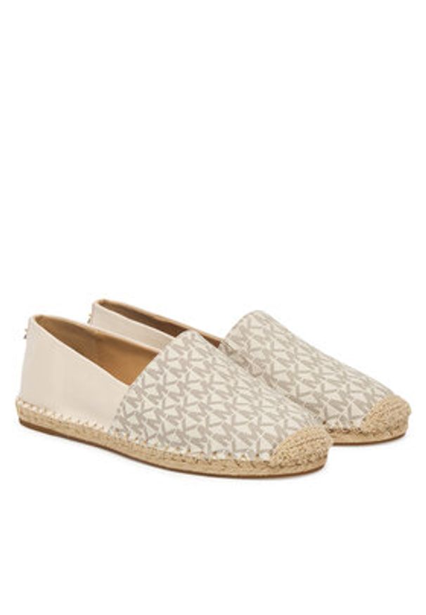 MICHAEL Michael Kors Espadryle Kendrick 40R6KZFP1B Écru. Kolor: kremowy. Materiał: skóra