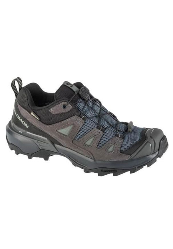 salomon - Buty trekkingowe damskie Salomon X Ultra 360 Ltr Gtx. Kolor: szary. Materiał: guma, tkanina. Szerokość cholewki: normalna. Styl: sportowy