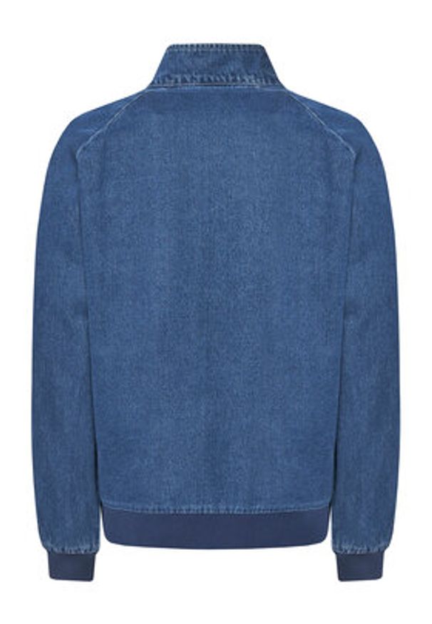 Adidas - adidas Bluza adicolor First Blue Denim JX6457 Niebieski Regular Fit. Kolor: niebieski. Materiał: bawełna