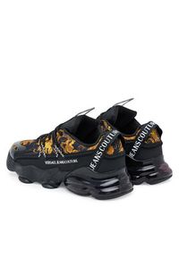Versace Jeans Couture Sneakersy 79YA3SU2 ZSC94 G89 Czarny. Kolor: czarny. Materiał: materiał #4