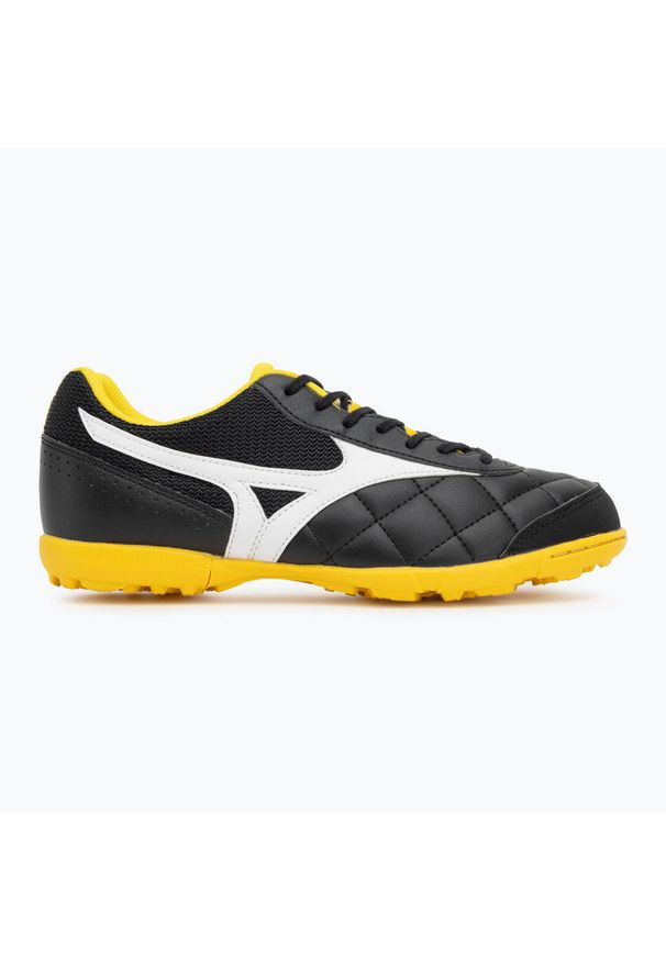 Buty piłkarskie Mizuno Mrl Sala Club TF graphite/cyber yellow. Kolor: szary. Sport: piłka nożna